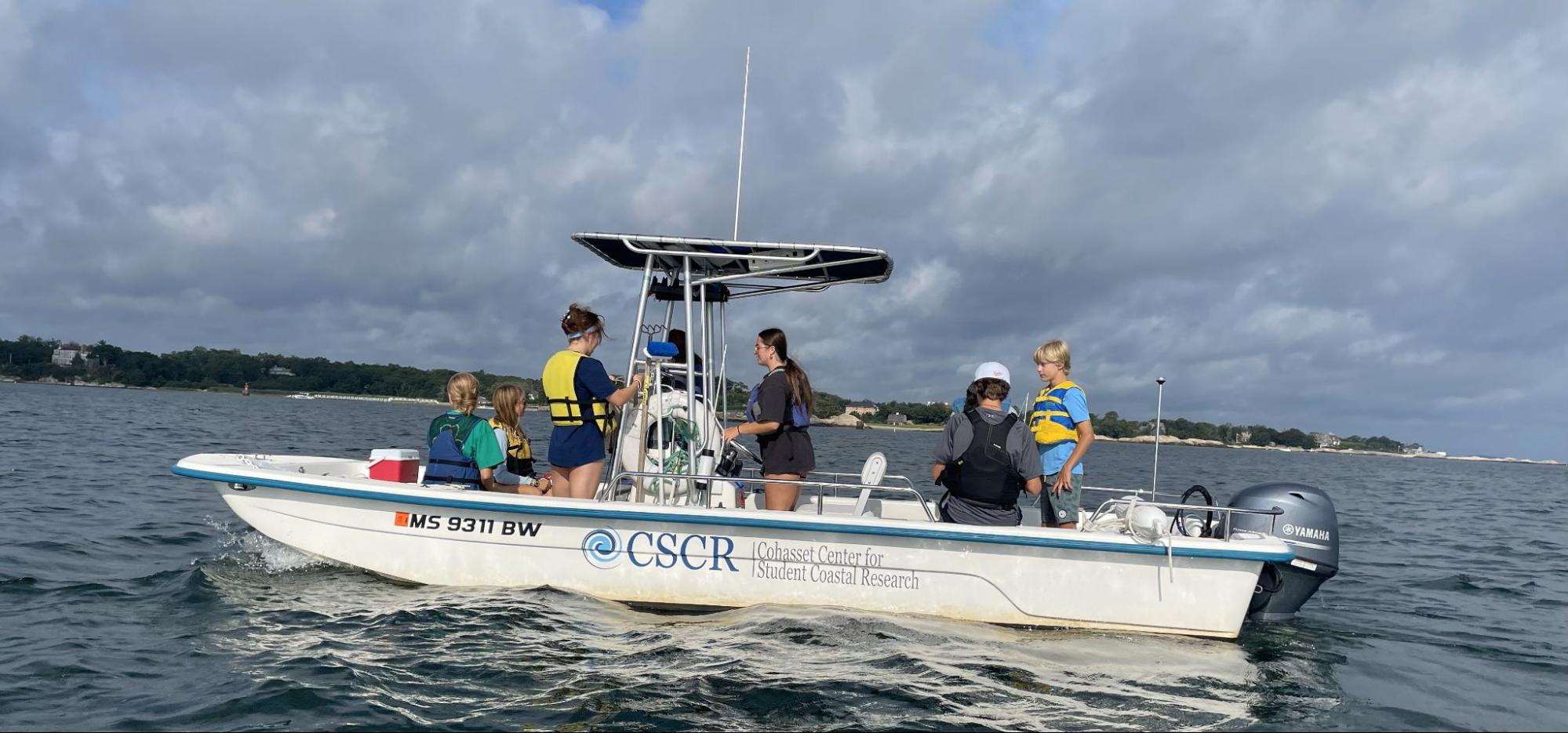 CSCR researchers head out to collect data last summer. CSCR, 2024